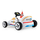 12V Electric Ride-On Go Kart for Kids with Remote Control and Music - White Magic Cars 2