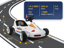 12V Kids Electric 4-Wheel Ride-On Go-Kart with Remote Control, Blue, Ages 3-8 Magic Cars 14