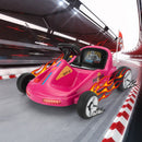 12V Kids Electric 4-Wheel Ride-On Go-Kart with Remote Control, Blue, Ages 3-8 Magic Cars 17
