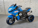 12V Electric Kids Motorcycle 3.5 km/h for Ages 3-6, 43-55 inch, Blue Magic Cars 5