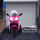 12V Kids Electric 3-Wheel Ride-On Motorcycle Toy with LED Lights for Ages 3-8 Magic Cars 5
