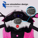 12V Kids Electric 3-Wheel Ride-On Motorcycle Toy with LED Lights for Ages 3-8 Magic Cars 6