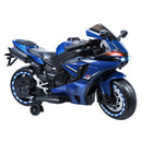 12V Kids Electric Ride-On Dirt Bike Motorcycle with LED Lights 9mph Magic Cars 12