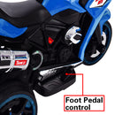 12V Kids Electric Ride-On Motorcycle with 3 Light-Up Wheels Magic Cars 25