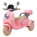 12V Electric Kids 3-Wheeler Ride-On Motorcycle Tricycle 2-Seater with Remote Control Magic Cars Variant 0