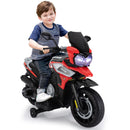 12V Battery-Powered Kids Electric Ride-On Motorcycle with Music Magic Cars 17