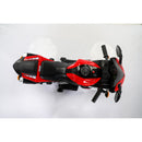 12V Kids Electric Ride-On Motorcycle Toy with Bluetooth Music, Auxiliary Wheels, and LED Lights Magic Cars 8