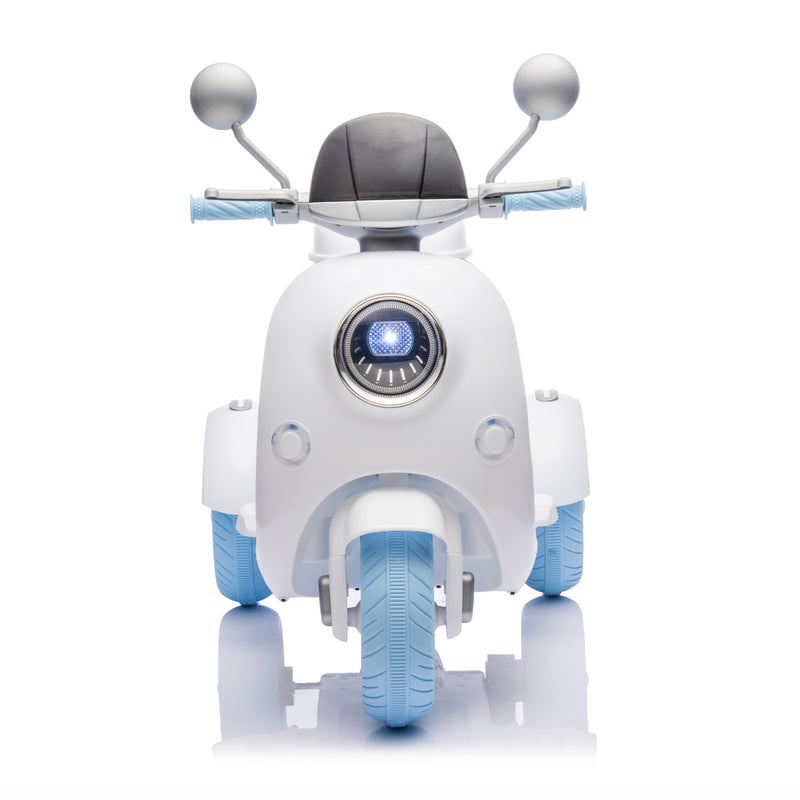 12V Kids Electric Motorcycle Ride on Toy with Bluetooth Music LED 3 ...