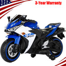 12V Kids Electric Ride-On Motorcycle Toy Car with Training Wheels and LED Lights Magic Cars 5