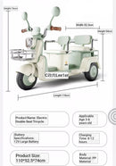 Dual-Seat 12V Electric Motorcycle for Kids Aged 3-8 Years Magic Cars 8