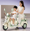 Dual-Seat 12V Electric Motorcycle for Kids Aged 3-8 Years Magic Cars Variant 0