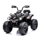 12V Kids Electric Ride-On ATV 4-Wheeler Quad Car with MP3 and LED Lights Black Magic Cars 9