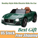 12V Kids Electric Ride-On Car with Remote Control and LED Lights Bentley Style Toy Magic Cars Variant 0