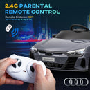 12V Kids Electric Ride-On Car Licensed Audi RS e-tron GT Gray Magic Cars 4