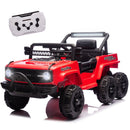 12V Kids Electric Ride-On Jeep Truck with Remote Control and Power Wheels Battery Magic Cars 0