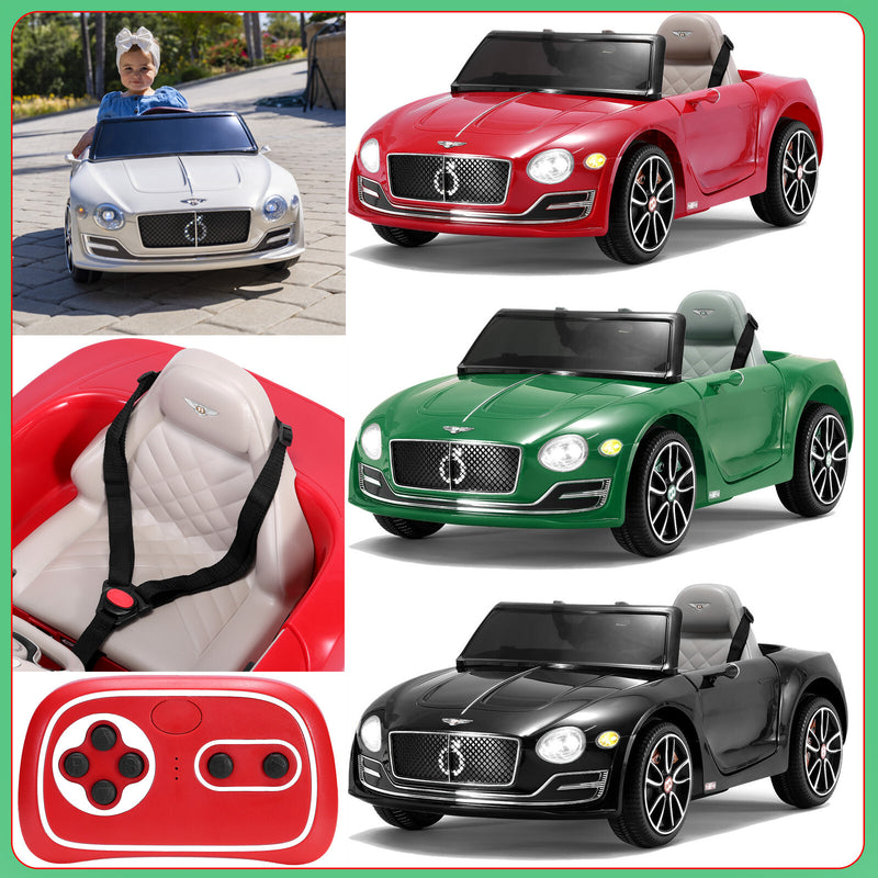 12V Kids Electric Ride On Car Toys Licensed Bentley Style w/ Remote ...