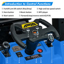 12V Kids Electric Ride-On Forklift with Remote Control, Liftable Fork, and Music Magic Cars 12