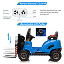 12V Kids Electric Ride-On Forklift with Remote Control, Liftable Fork, and Music Magic Cars 15