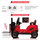12V Kids Electric Ride-On Forklift with Remote Control, Liftable Fork, and Music Magic Cars 4