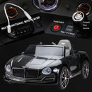 12V Kids Electric Ride-On Car Licensed Bentley Style with Remote Control and LED Lights Magic Cars 14
