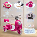 12V Kids Electric Ride-On Tricycle Motorcycle with Bluetooth and LED Lights Magic Cars 14
