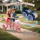 12V Kids Electric Ride-On Tricycle Motorcycle with Bluetooth and LED Lights Magic Cars 17