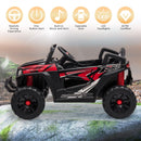 12V Kids Electric Off-Road UTV Ride-On Truck with LED Headlights Magic Cars 14
