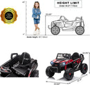 12V Kids Electric Off-Road UTV Ride-On Truck with LED Headlights Magic Cars 2