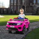 12V Kids Electric Ride-On Police SUV Truck Toy with Remote Control and Music Magic Cars 10