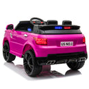 12V Kids Electric Ride-On Police SUV Truck Toy with Remote Control and Music Magic Cars 3