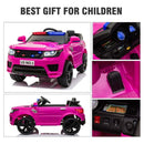 12V Kids Electric Ride-On Police SUV Truck Toy with Remote Control and Music Magic Cars 9