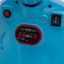 Blue 12V Electric Ride-On Scooter for Kids with 3 Wheels, LED Lights, and Bluetooth Music Magic Cars 11
