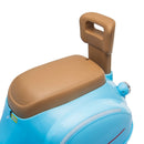 Blue 12V Electric Ride-On Scooter for Kids with 3 Wheels, LED Lights, and Bluetooth Music Magic Cars 15