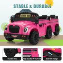 12V Kids Electric 2-Seater Ride-On School Bus Toy Car with Remote Control Magic Cars 15
