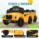 12V Kids Electric 2-Seater Ride-On School Bus Toy Car with Remote Control Magic Cars 3