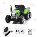 12V Kids Electric Ride On Tractor with Trailer, Battery Powered Toy Car with Remote Control Magic Cars Variant 0