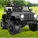 12V Kids Electric Ride-On Truck Car with Bluetooth, Remote Control, AUX/USB, LED Lights, and MP3 Player Magic Cars 2