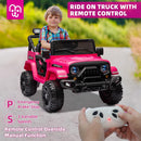 12V Kids Electric Ride-On Truck Car with Remote Control, Twin 35W Motors, 3.5 MPH Max Speed Magic Cars 1