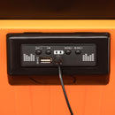 12V Kids Electric School Bus with Remote Control, 2 Seats and LED Lights, Orange Magic Cars 6