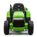 12V Kids Electric Ride-On Tractor with Trailer Magic Cars 17