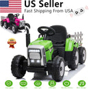 12V Kids Electric Ride-On Tractor with Trailer and Remote Control Magic Cars 1