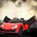 12V Red Electric Ride-On Vehicle for Kids with Lights and Remote Control Magic Cars 5