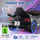 12V Licensed Ford Mustang Shelby GT500 Kids Ride-On Car with Remote Control for Ages 3-8 Magic Cars 7