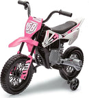 12V Kids Ride-On Motorcycle with 3mph Max Speed and Music Magic Cars 4