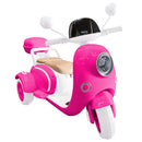 12V Electric 3-Wheel Kids Motorcycle Tricycle Scooter Toy with LED Lights for Girls Magic Cars 0
