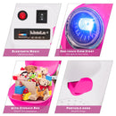 12V Electric 3-Wheel Kids Motorcycle Tricycle Scooter Toy with LED Lights for Girls Magic Cars 2