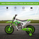 12V Battery-Powered Electric Ride-On Motorcycle for Kids with Charger Magic Cars 2