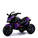 12V Rechargeable Battery Powered Kids 3-Wheel Ride-On Motorcycle Toy Magic Cars Variant 0