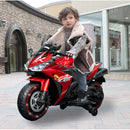12V Ride-On Motorcycle for Kids with Training Wheels and Light-Up Wheels, Ages 3-6 Magic Cars 1
