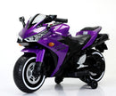 12V Purple Kids Ride-On Motorcycle Toy with Training Wheels, 1.8-3.2 mph, Ages 3-6 Magic Cars 7